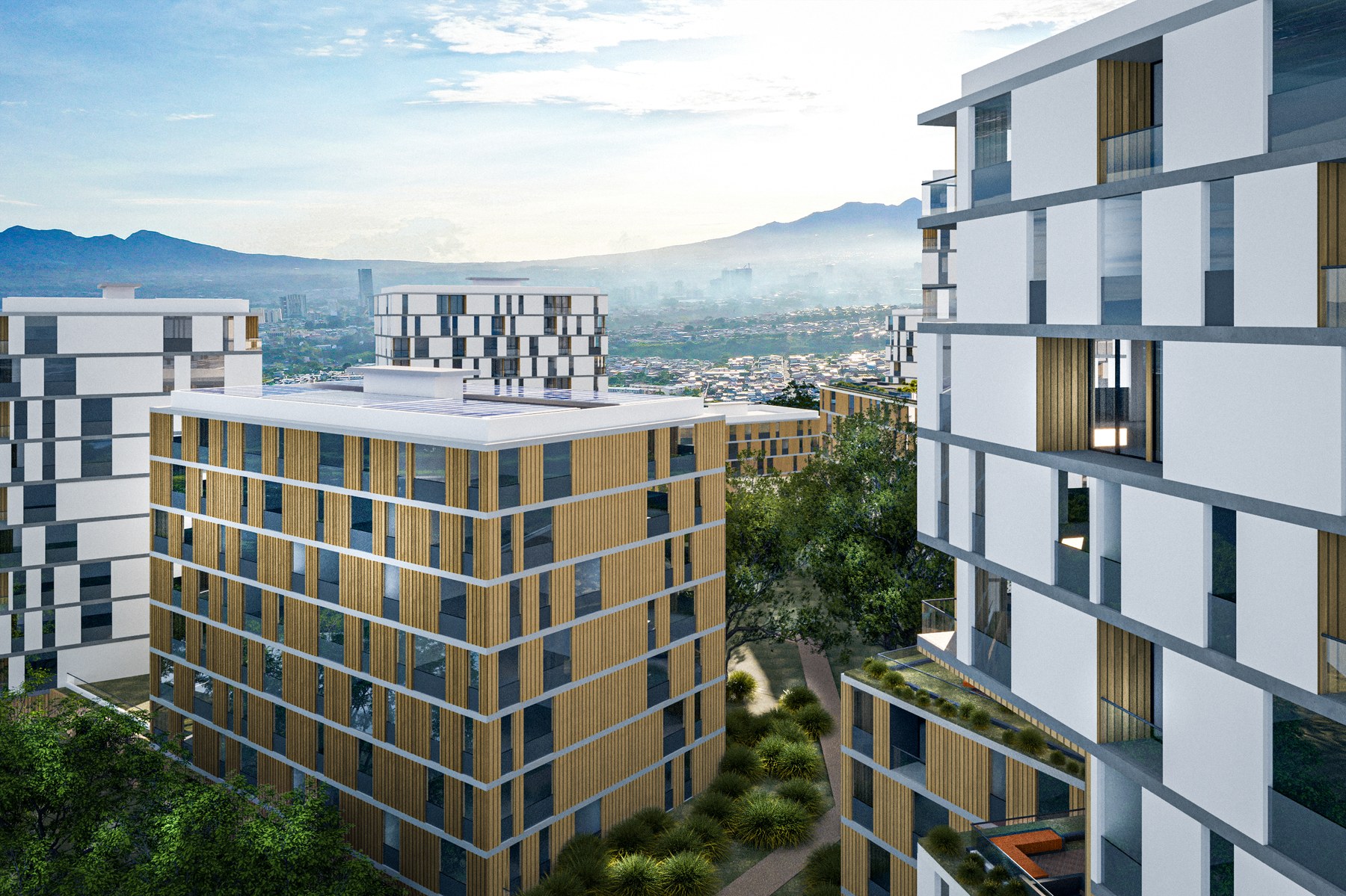 Park Towers — residential architecture, San José, Costa Rica